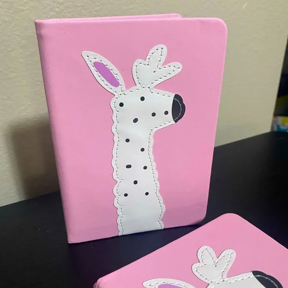 Notebooks Mini size llama design -Pink - Picture 2 of 4